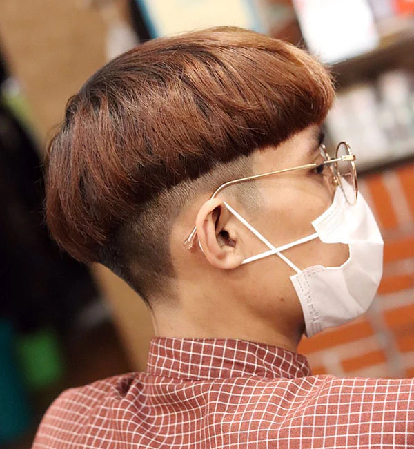Two Block Bowl Cut
