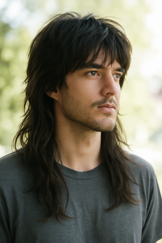 6. Long Wolf Cut