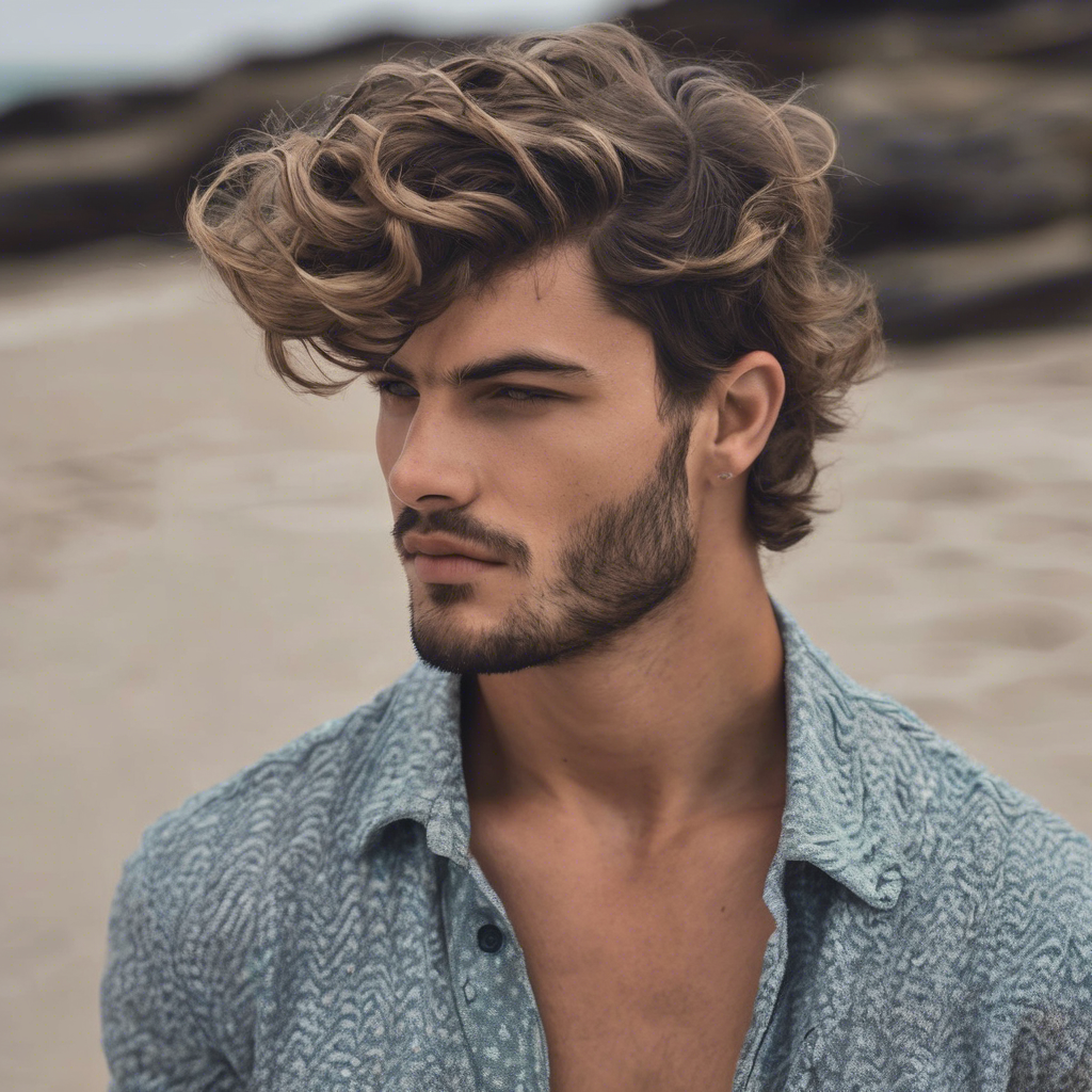 11. Curly Wolf Cut