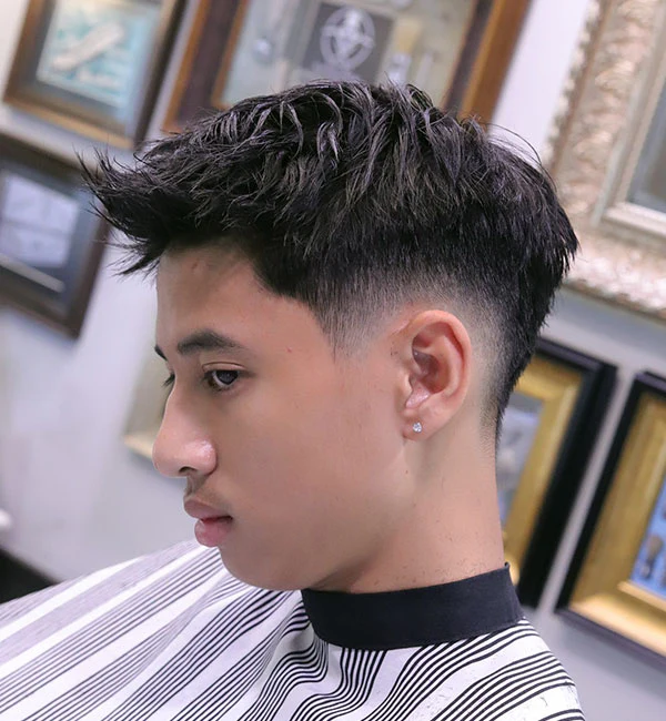 Messy Two Block with Drop Fade
