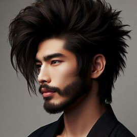 15. Thick Hair Wolf Cut