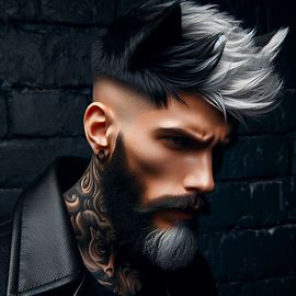 16. Two-Tone Wolf Cut