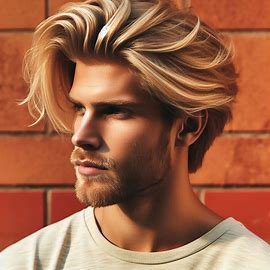 19. Blonde Wolf Cut
