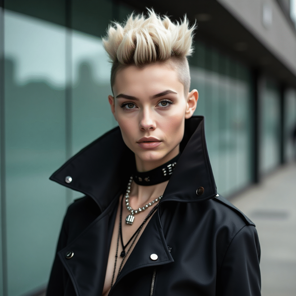 29. Androgynous Wolf Cut