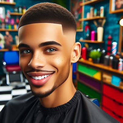 Skin Fade Buzz cut haircut