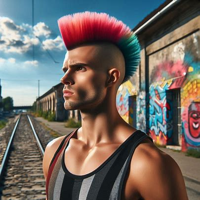 Buzz hairCut Mohawk 
