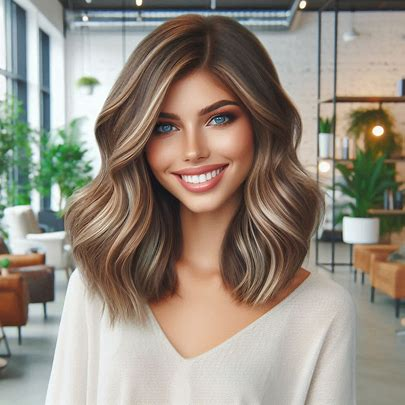 2. Medium-Length Butterfly Haircut