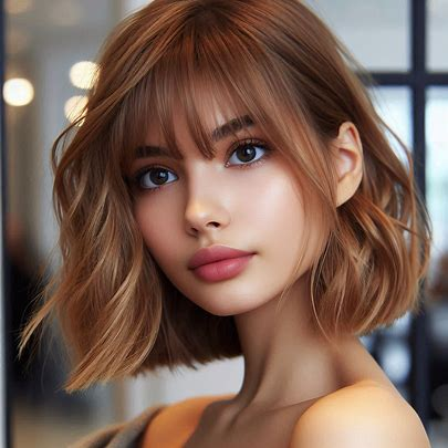 4. Butterfly Haircut with Curtain Bangs