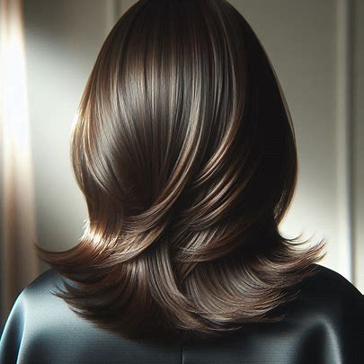 Straight Hair Butterfly Cut