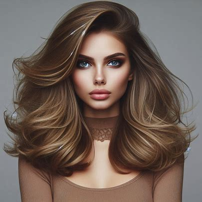 Voluminous Butterfly Haircut