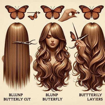 Blunt Butterfly Cut