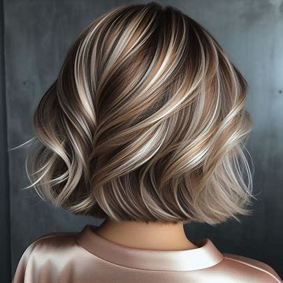 Butterfly Cut with Highlights