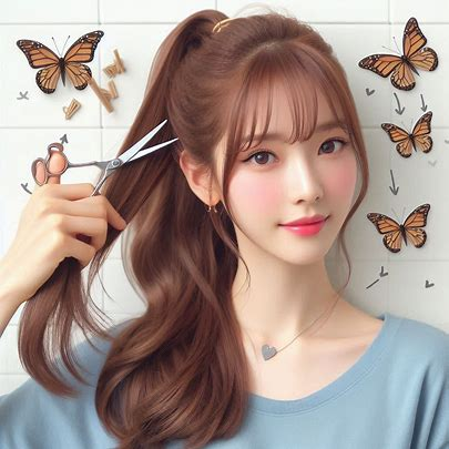 DIY Butterfly Haircut