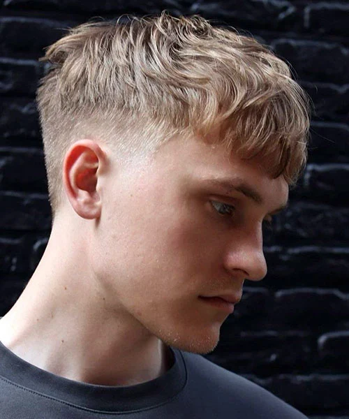 Fringe with Low Taper Fade