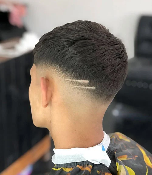Mid Fade with Design