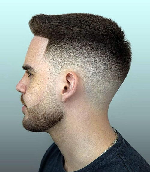 Short Hair with Mid Fade