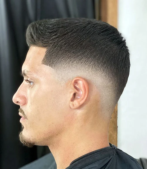 Regular Cut with Low Drop Fade