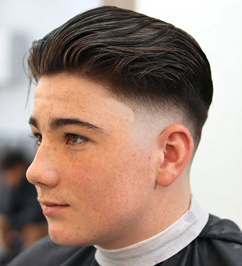 Slick Back Fade