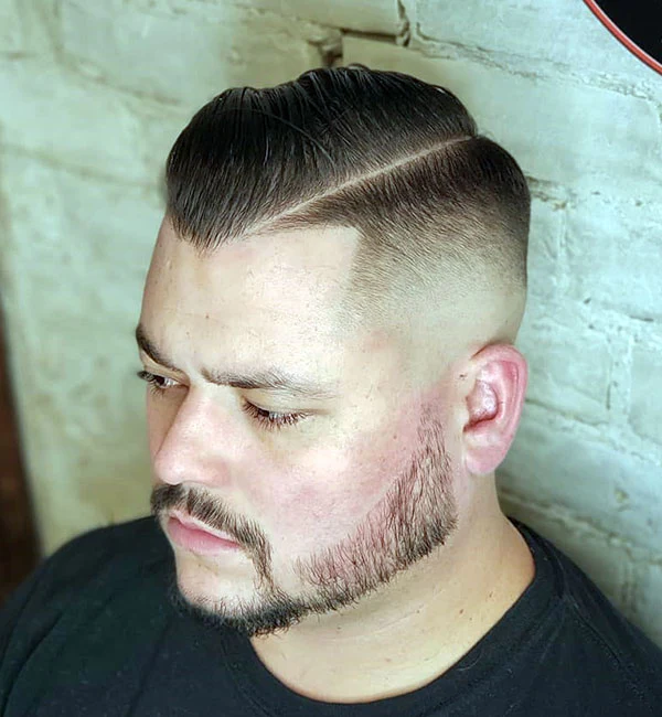 Fine Side Part Fade