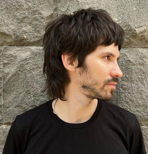 3. Classic 70s Shag-Inspired Wolf Cut