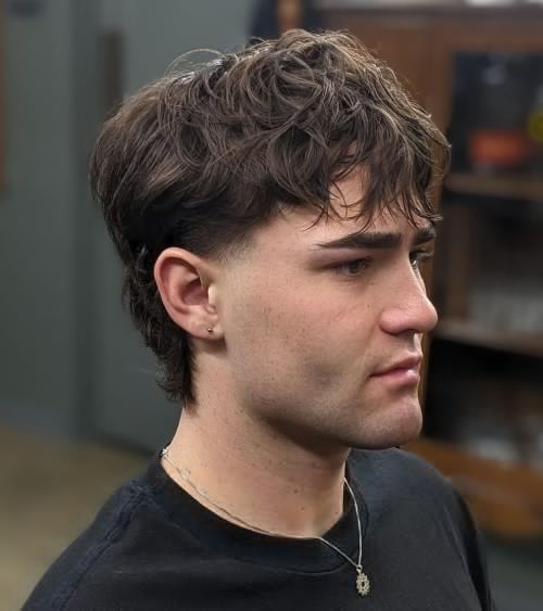 4. Modern Mullet Wolf Cut Haircut