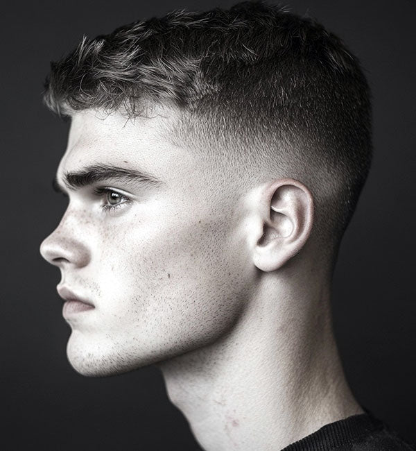 Messy, Short Crew Cut