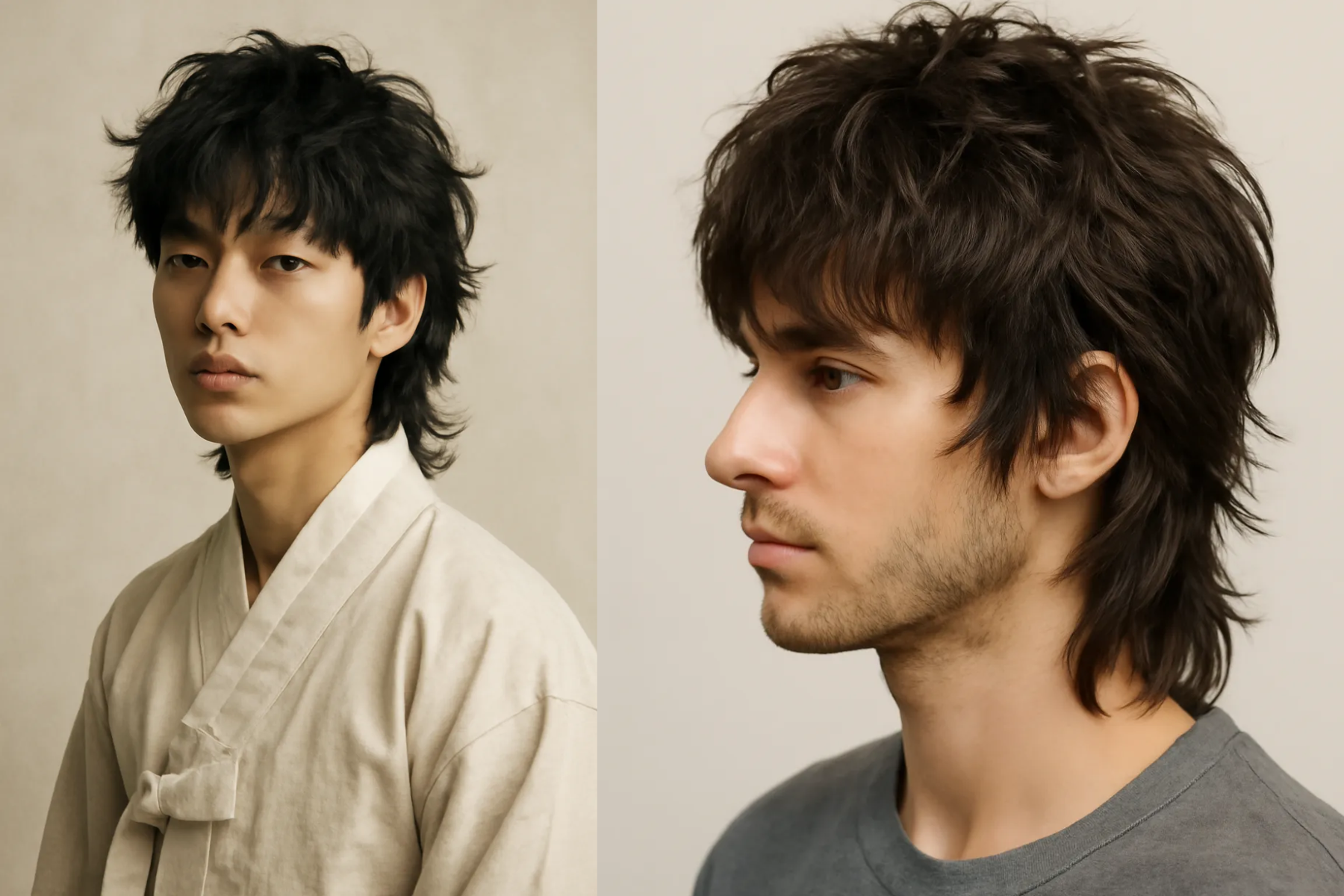 30+ Men’s Wolf Cut Haircuts: Variations & Styling Tips