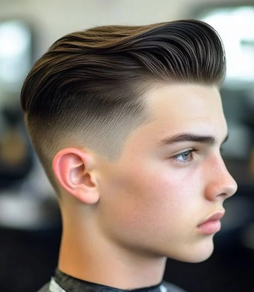Flowing Slick Back
