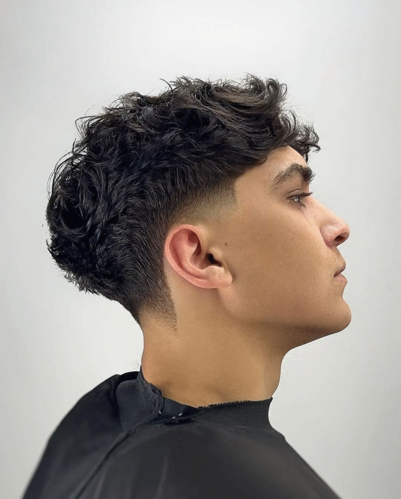 9. Wavy Mid Blowout Taper