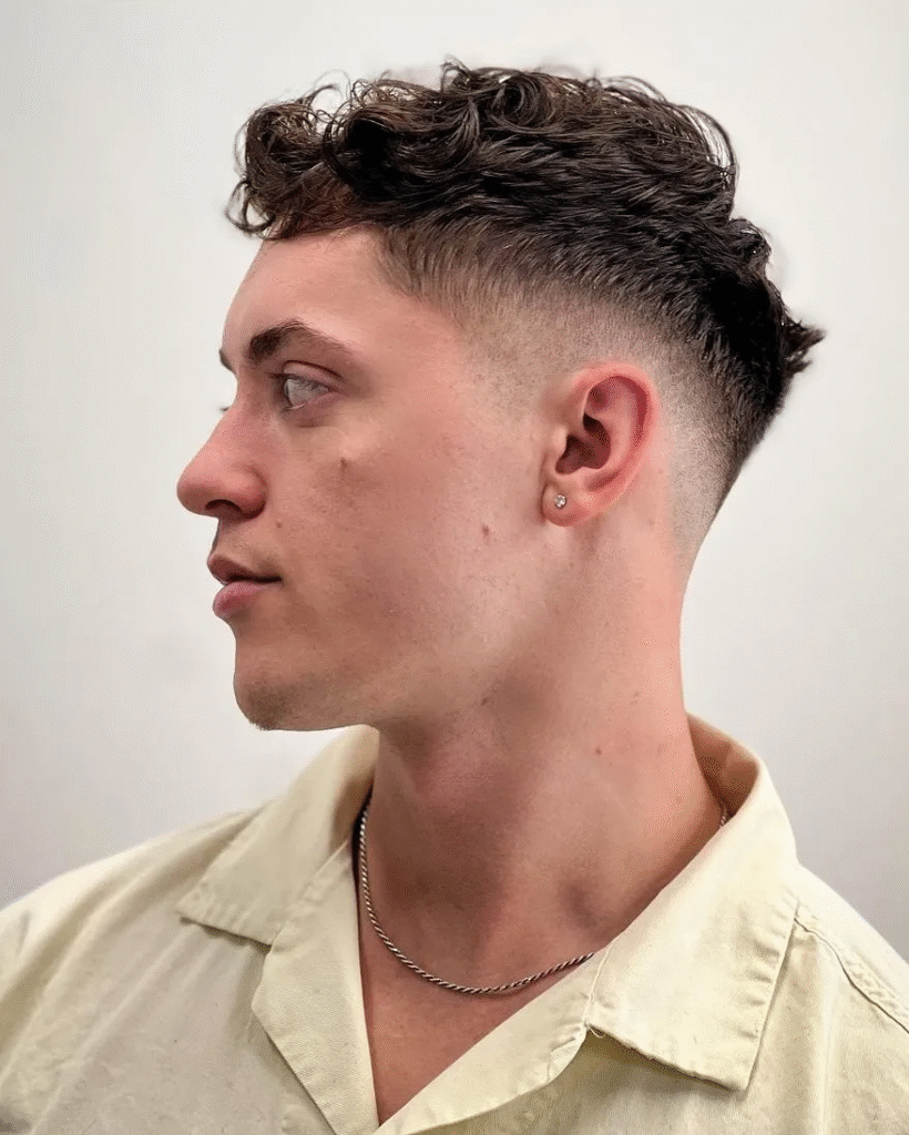 17. Mid Taper Blowout for Thin Hair
