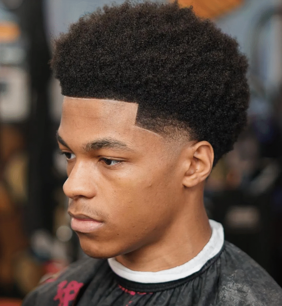 18. Afro Blowout with Enhancements