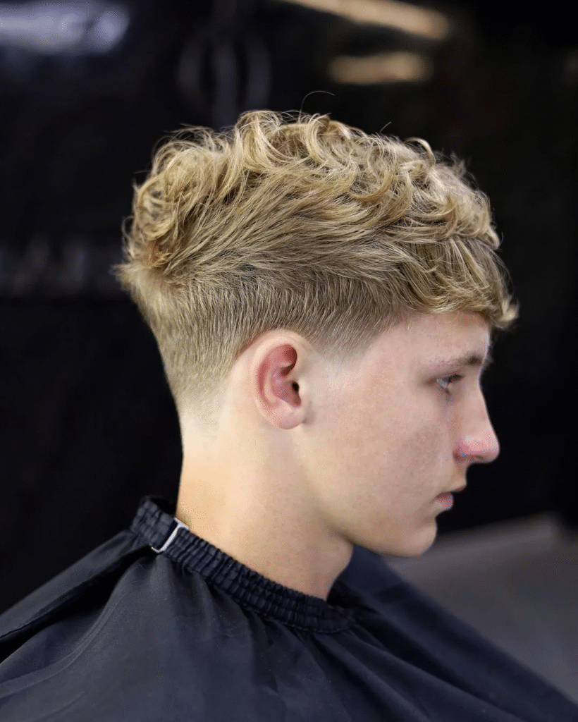 15. Blonde Blowout Taper