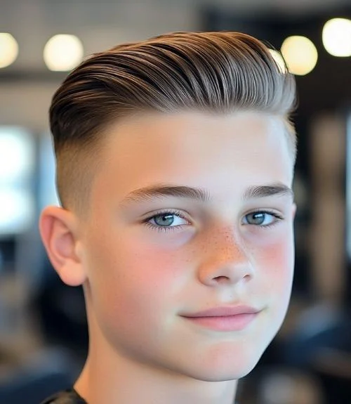 Slicked Back Undercut