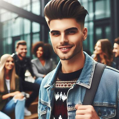 undercut low fade haircut Gallery