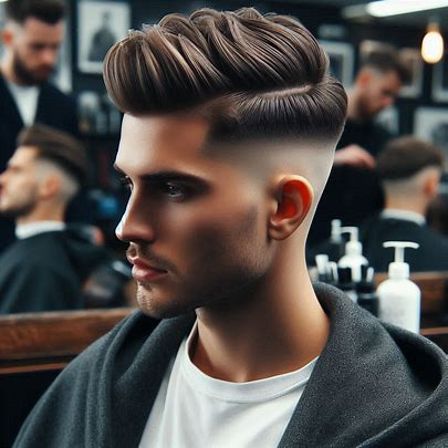 undercut low fade haircut Gallery