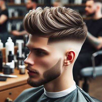 undercut low fade haircut Gallery