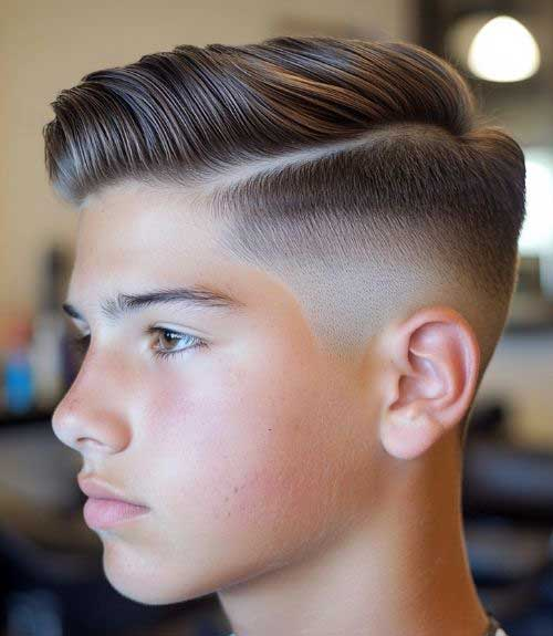 Side Part Fade