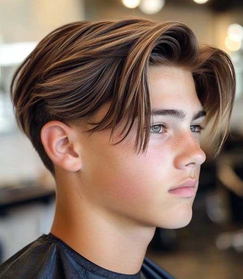 Natural Parted Flow Style