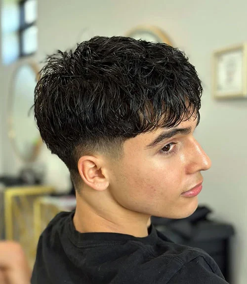 Stylish Low Taper Fade