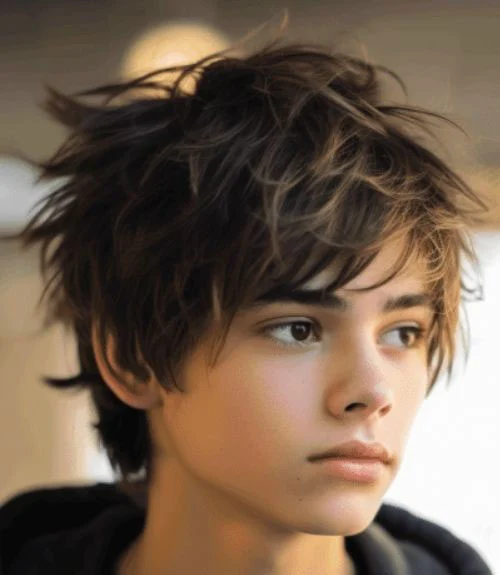 Short Shaggy Layers