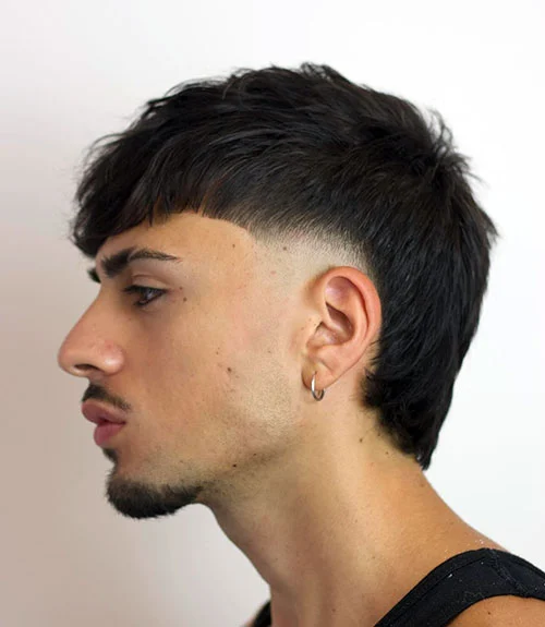 Modern Low Fade Mullet