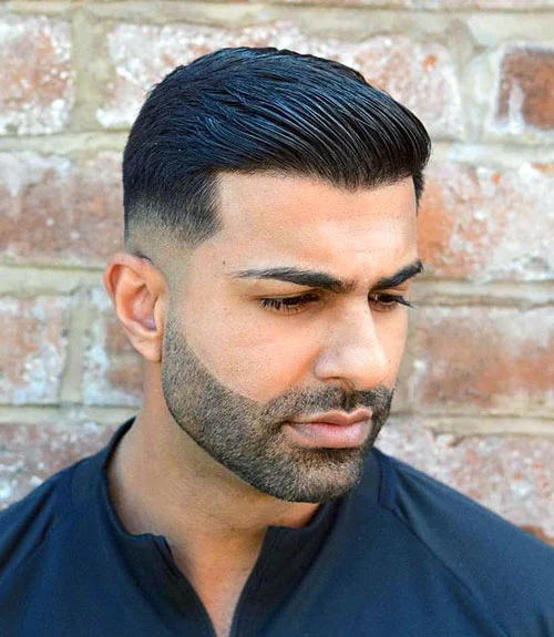 Ivy League with Low Fade