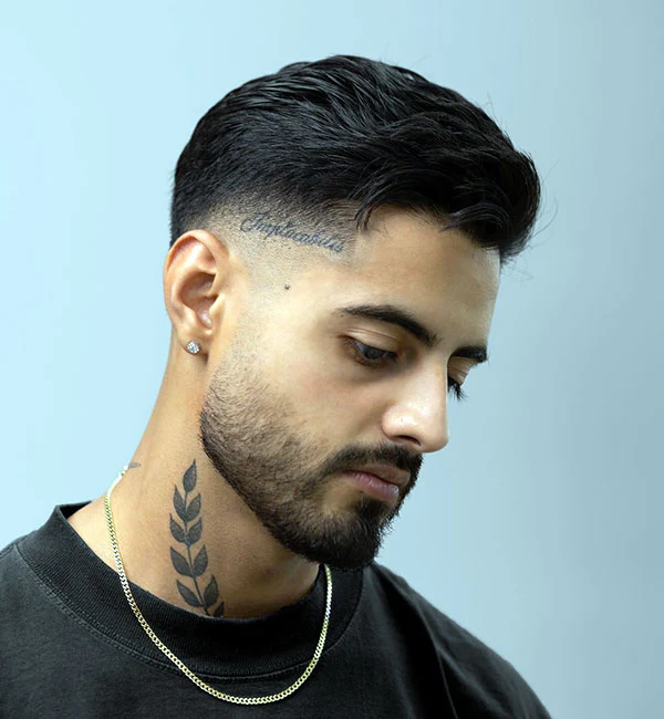 Brush Back Fade