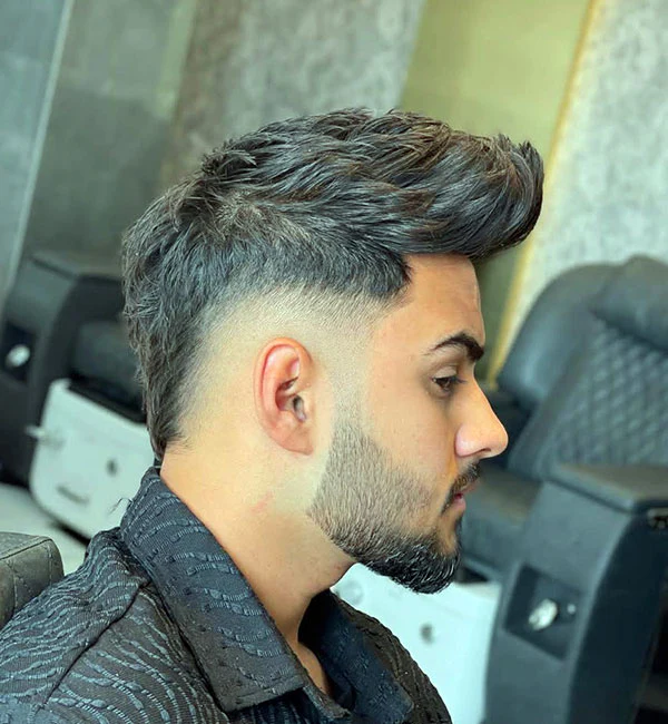 Quiff Mohawk Fade