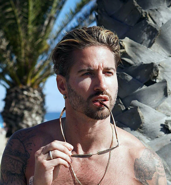 Casual Medium Brush Back with Beard
