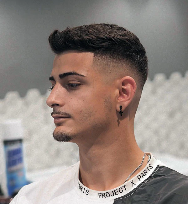 Thick Quiff Fade