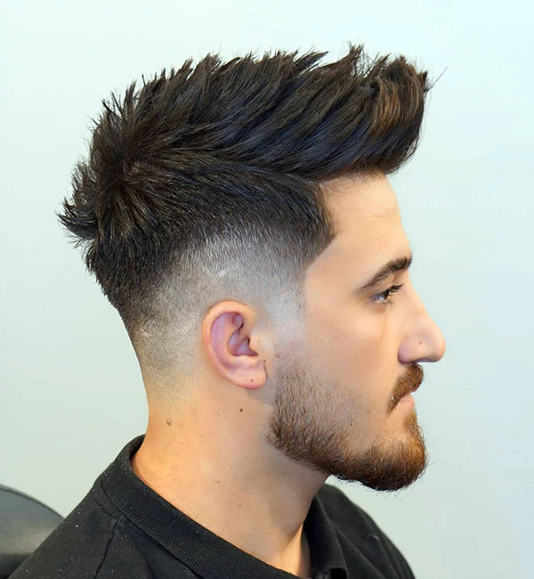 Long Quiff Fade