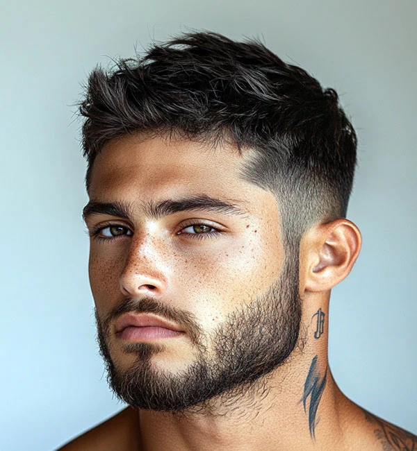 Short Scruffy Hair