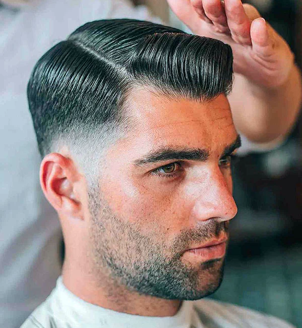 Side Part Fade