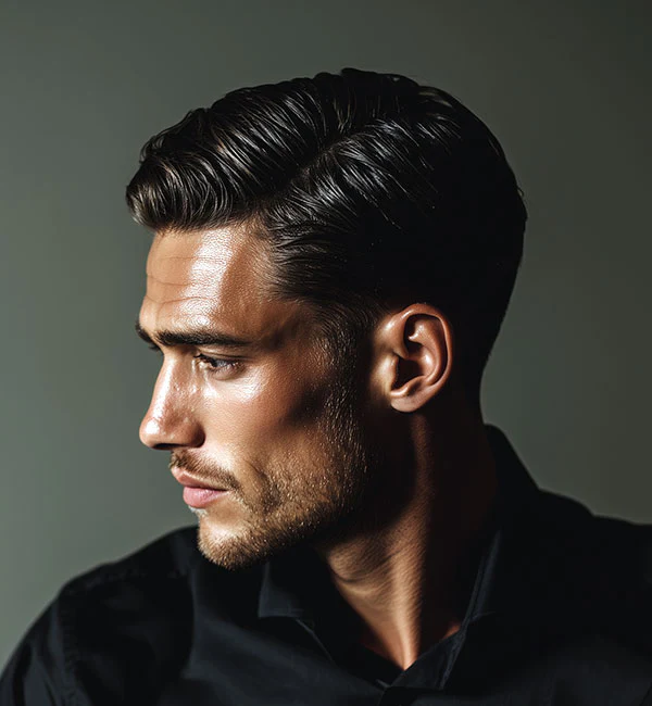 Comb Over Haircut Men Gallery